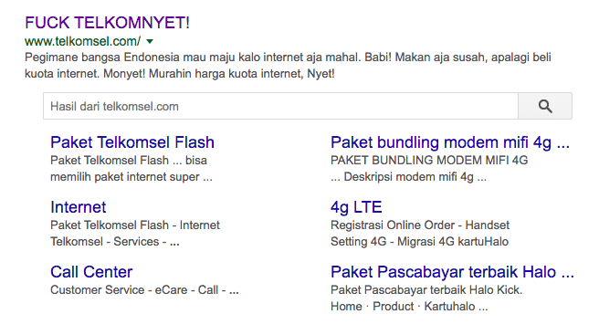 Hack Deface Web Telkomsel.com