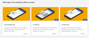 Mencoba Google Adsense di website arthanugraha.com