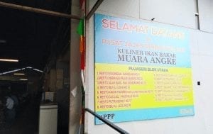 Kuliner Ikan Bakar di Muara Angke