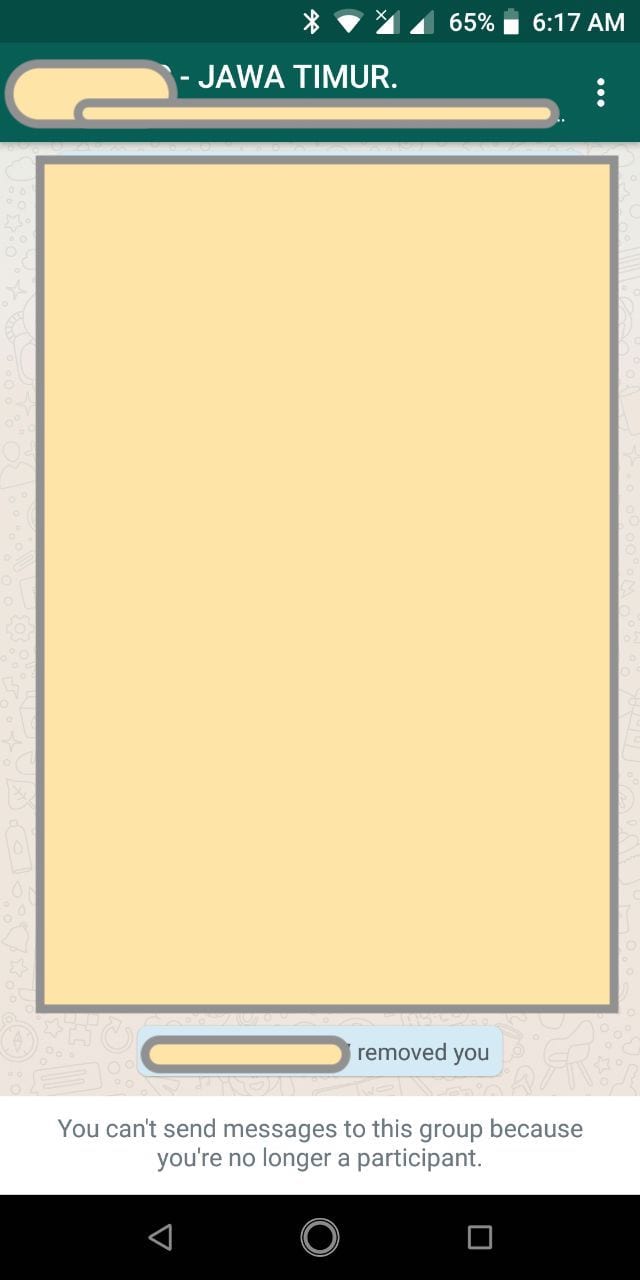 Begini Rasanya Ditendang dari Grup Whatsapp