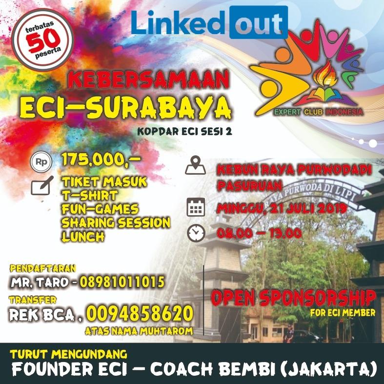 Event Kebersamaan Expert Club Indonesia (ECI) - Surabaya