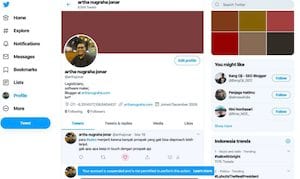 twitter Account is Suspended