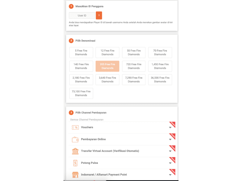 top up diamond free fire