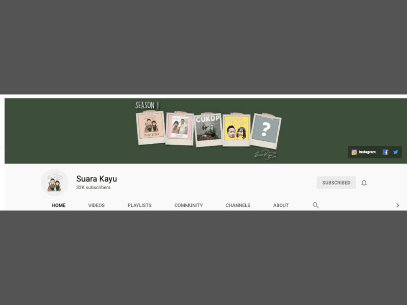 Channel Youtube SuaraKayu