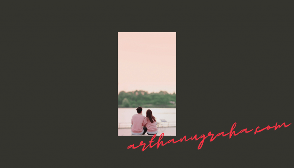 potret dari belakang