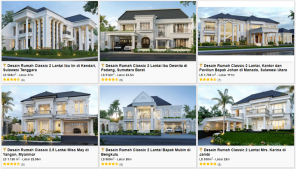 Desain Rumah Klasik Emporio Architect