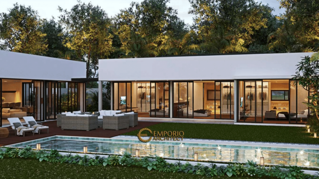 rumah bernuansa villa