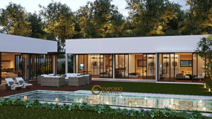 rumah bernuansa villa