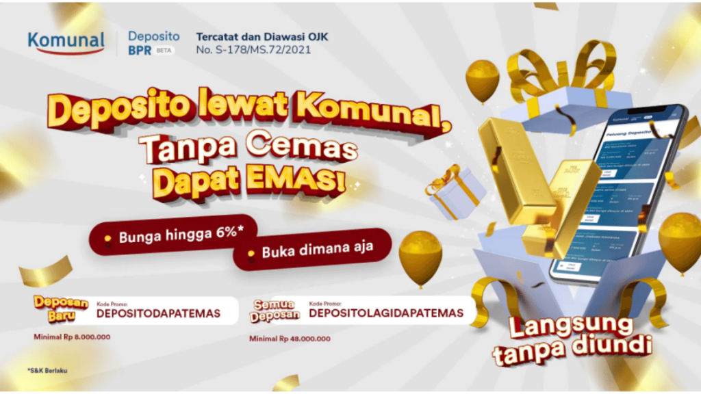Deposito Tanpa Cemas Dapat Emas