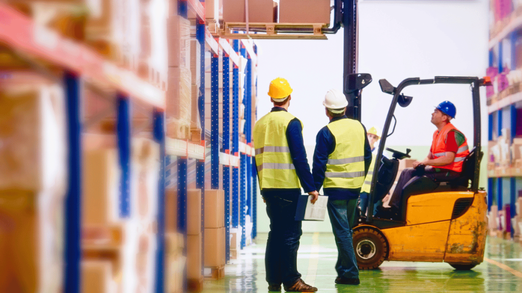 internet di sektor pergudangan