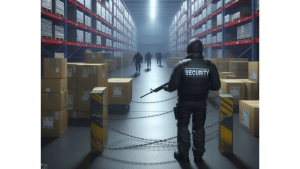 Pengamanan Gudang Logistik KPU