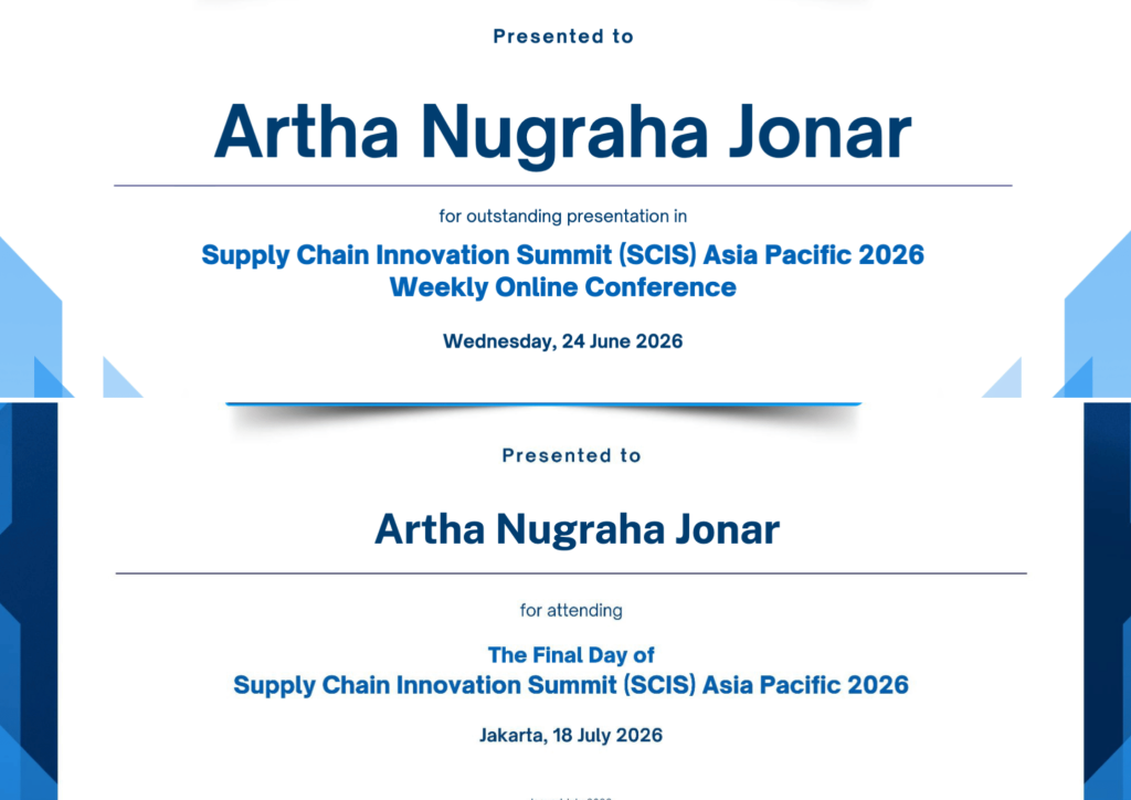 SCIS Asia Pacific 2026 Certificate
